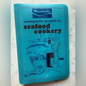 Randalls Seafood Cookery Guide vintage mcm recipe book